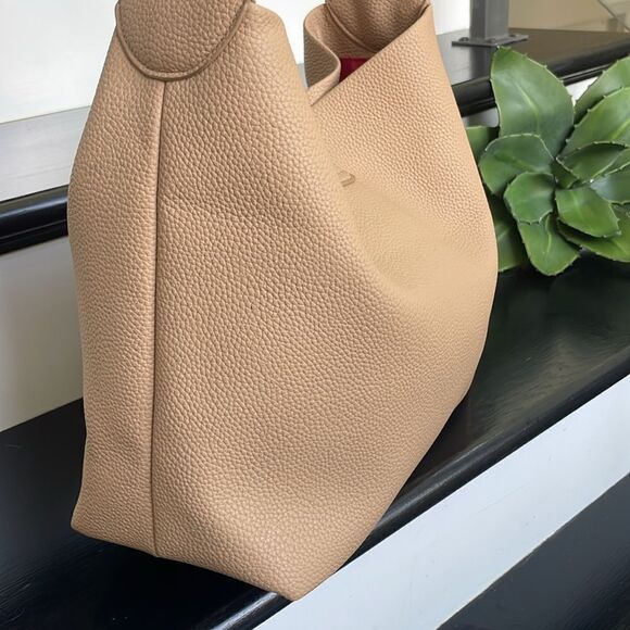 Vegan leather hobo bag - Picture 6 of 9